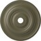 Ekena Millwork Jefferson Ceiling Medallion (Fits Canopies up to 5"), 26 1/2"OD x 3 5/8"ID x 1 1/2"P, Spartan Stone CM26JESSF - alternate 1